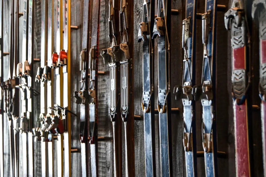 ski storage rack